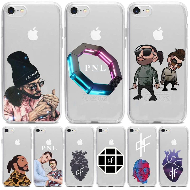 PNL реперские кепки мира N любит Deux Frères мягкий TPU чехол для iPhone 12 мини 6 6s 7 8 plus 11 Pro X XR