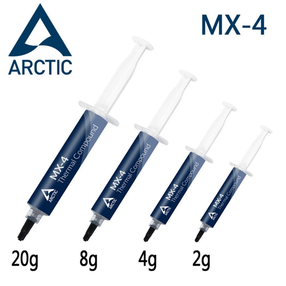 Комбинированный радиатор ЦП Arctic MX-4 охлаждающая термопаста в форме трубки для