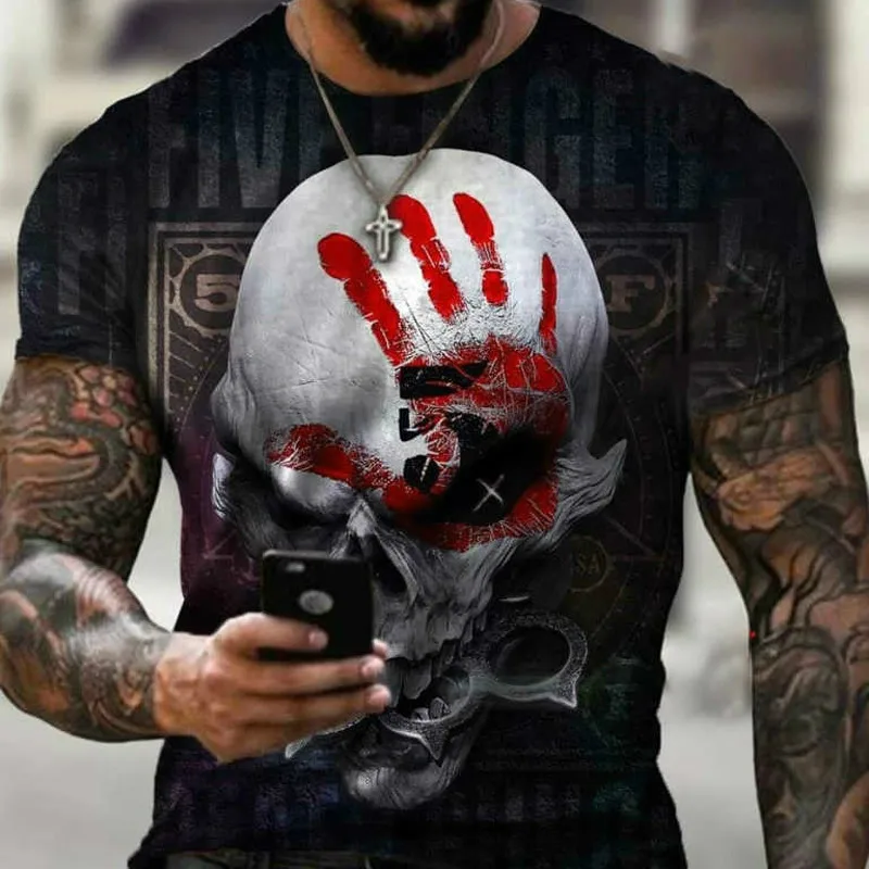 

Funny 3D Poker Men T-Shirt Fashion Casual Streetwear Sports Breathable Quick Dry New In 2021