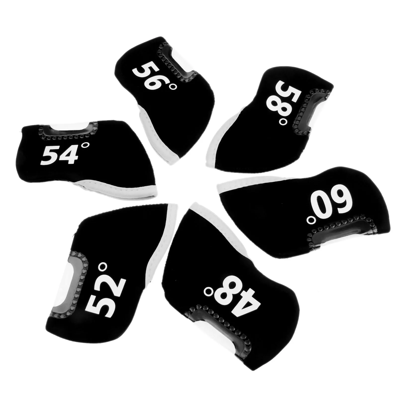 Металлические Чехлы для гольфа Неопреновые набор защитных чехлов клюшек