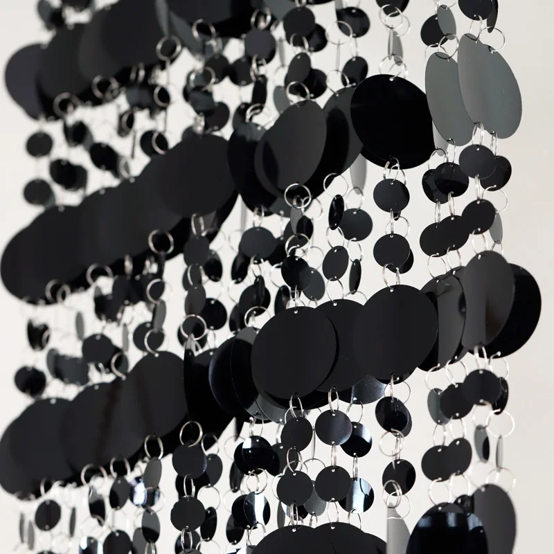 Украшение для дома модная Роскошная блестящая занавеска с блестками двери