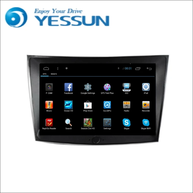 YESSUN для Ssangyong Tivolan Android автомобильная навигация GPS HD сенсорный экран стерео плеер