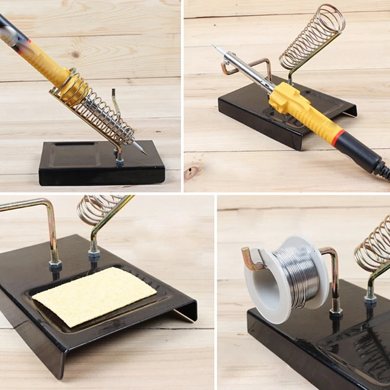 

Durable Soldering Iron Frame Metal Support Stand Holder Base Welding tools
