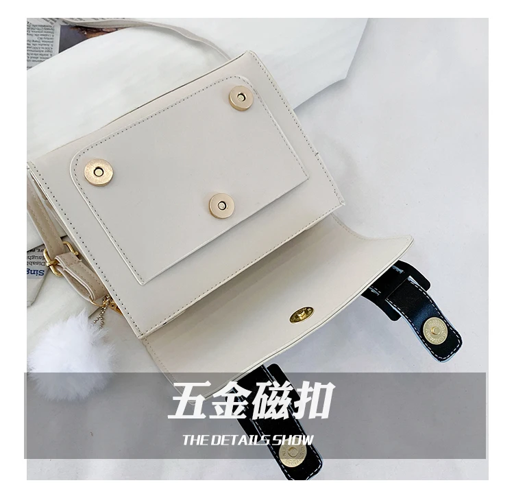 

Summer Fashion Women Square Bag Simple Ladies Small Daily Tote Handbags Solid Color Female Shoulder Crossbody Bags Clutch Purses