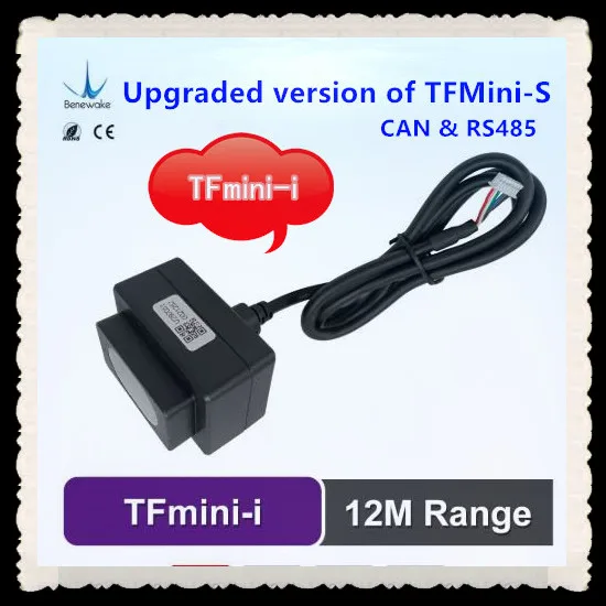 Benewake New version TFmini-i Lidar Range Finder Sensor Module TOF Single Point Micro Ranging CAN & RS485 0.1-12m | Электроника