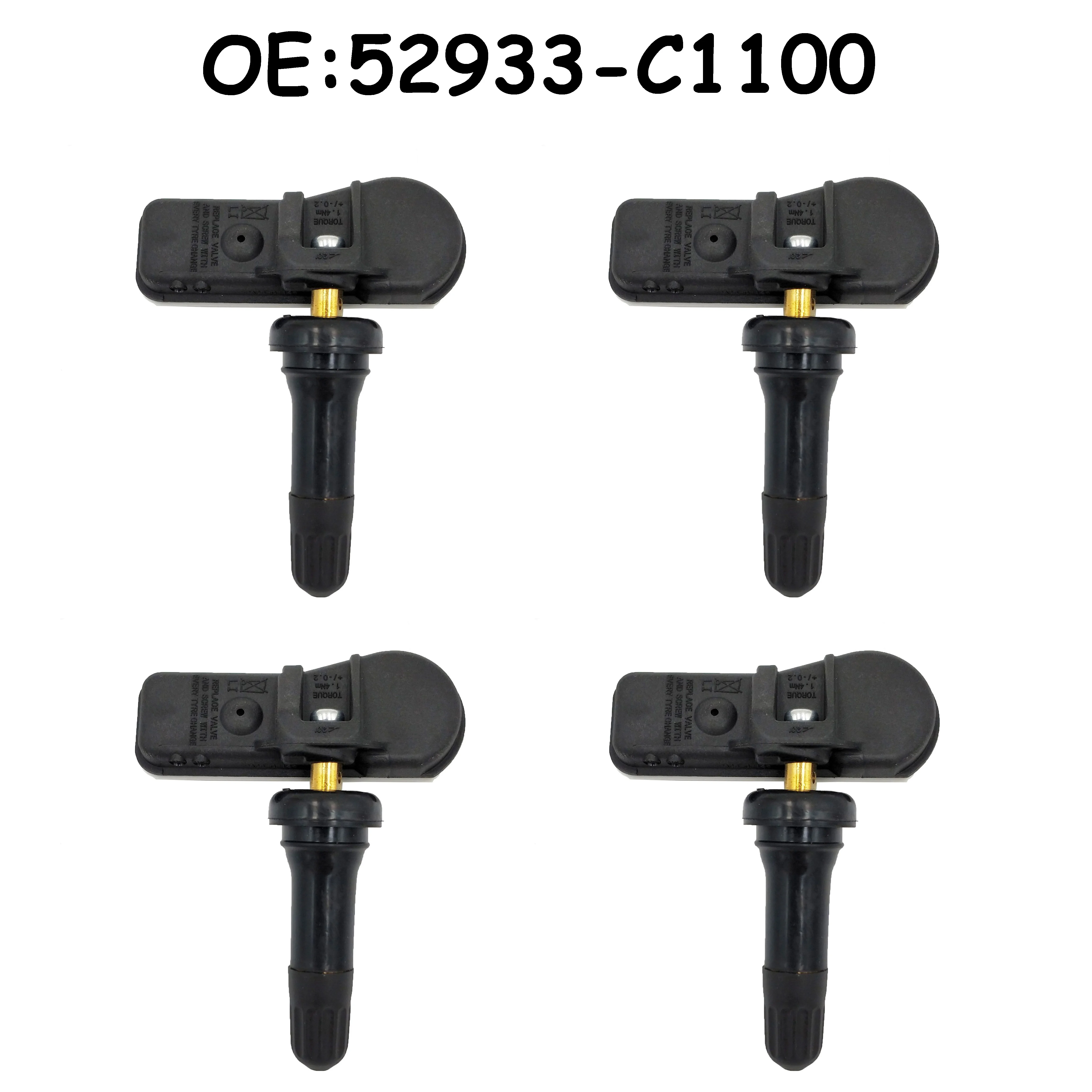 Датчик давления в шинах TPMS 52933C1100 52933 C1100 для Hyundai Creta IX25 Tucson I40 IX35 Sonata 2014 2018 Tucso 4