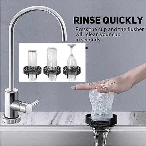 Мойка с автоматическим смесителем многоугольный прибор для мойки под высоким