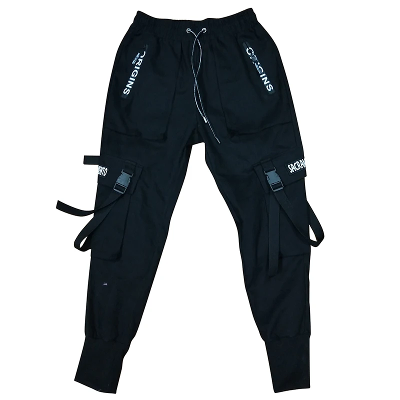 

2021 Men New Spring Hip Hop Pants Club Singer Stage Costume Trousers Ribbons Streetwear Joggers Sweatpants Hombre