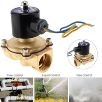 1 2w 250 25 electric solenoid valve dc electric water solenoid valve brass valve 12v pneumatic valve for gas water oil