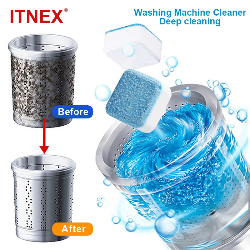 1/5/10/24 шт. таблетки для очистки стиральной машины|Шарики и диски стирки| |