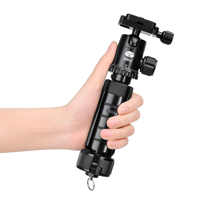 SIRUI 3T-35 TableTop Tripod Camera Mini Lightweight Travel Vlog With Ball Head For Canan Sony Nikon DSLR Phone