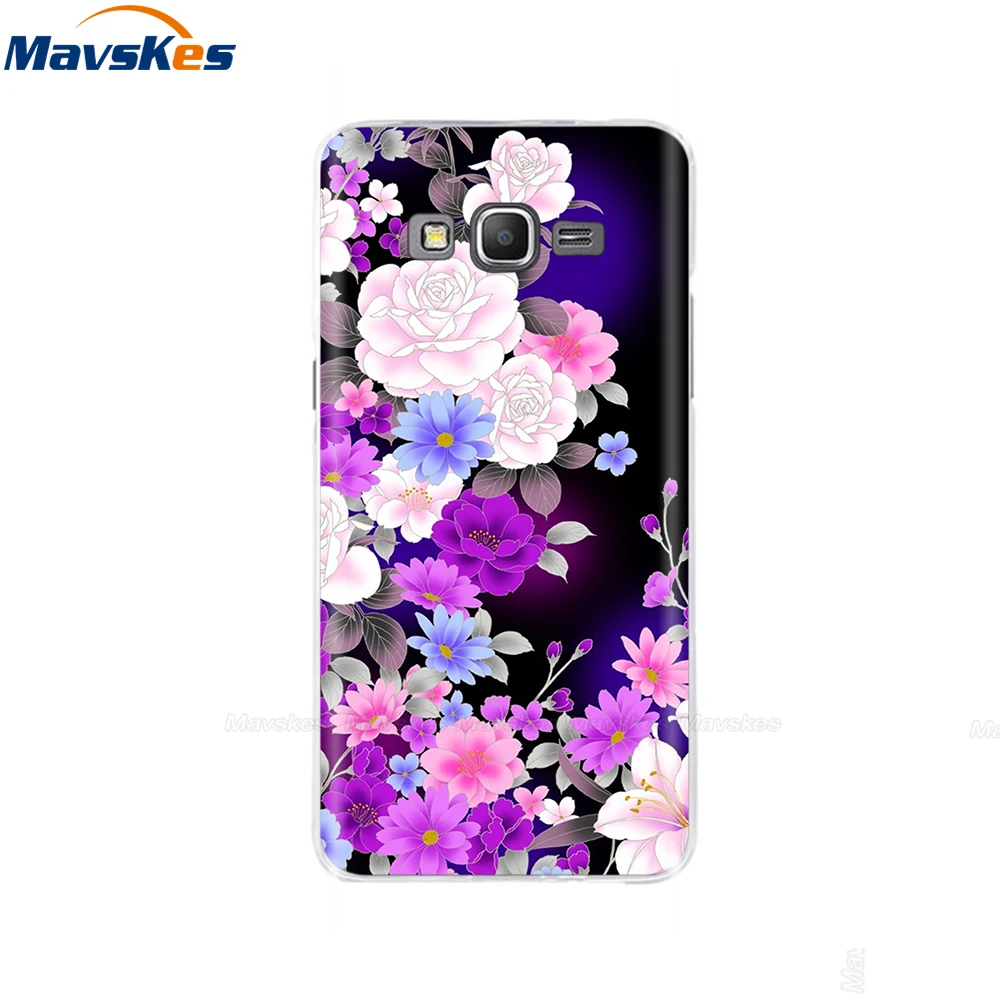 5 Чехол для samsung Galaxy Grand Prime, G530, G530H, G531, G531H, G531F, SM-G531F, флора, ТПУ, чехол, милый силиконовый чехол для телефона - Цвет: 5