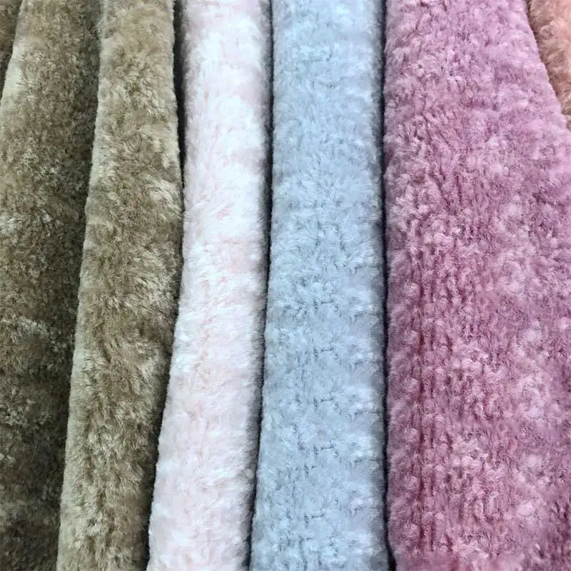 Супер мягкий искусственный мех альпака имитация кашемира ледяной бархат