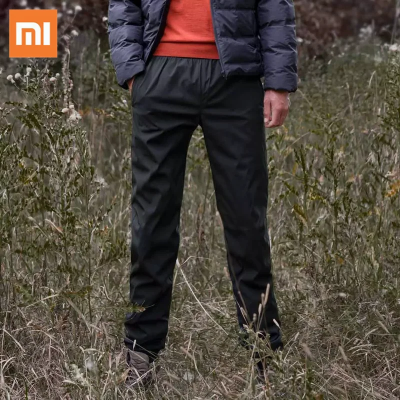 

Брюки Xiaomi Cottonsmith мужские зимние, Теплые повседневные водонепроницаемые ветрозащитные штаны на белом утином пуху, Длинные уличные