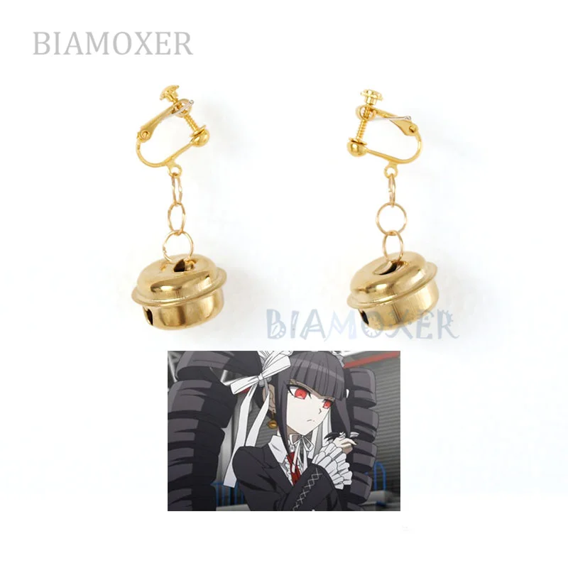 Серьги Celestia Ludenberg для косплея Danganronpa Dangan Ronpa Yasuhiro Taeko синтетические клипсы ушей