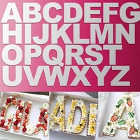 pet alphabet cake molds 1set cookie decorating baking pastry mould food grade diy birthday cake dessert tools