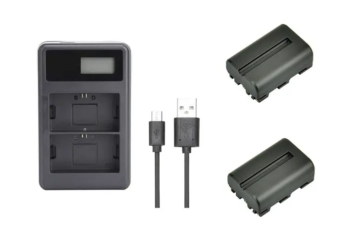 NP-FM500H NP FM500H аккумулятор + USB зарядное устройство для Sony Alpha SLT-A57 A65 A65V A77 A77V A99 A100 A200 A300