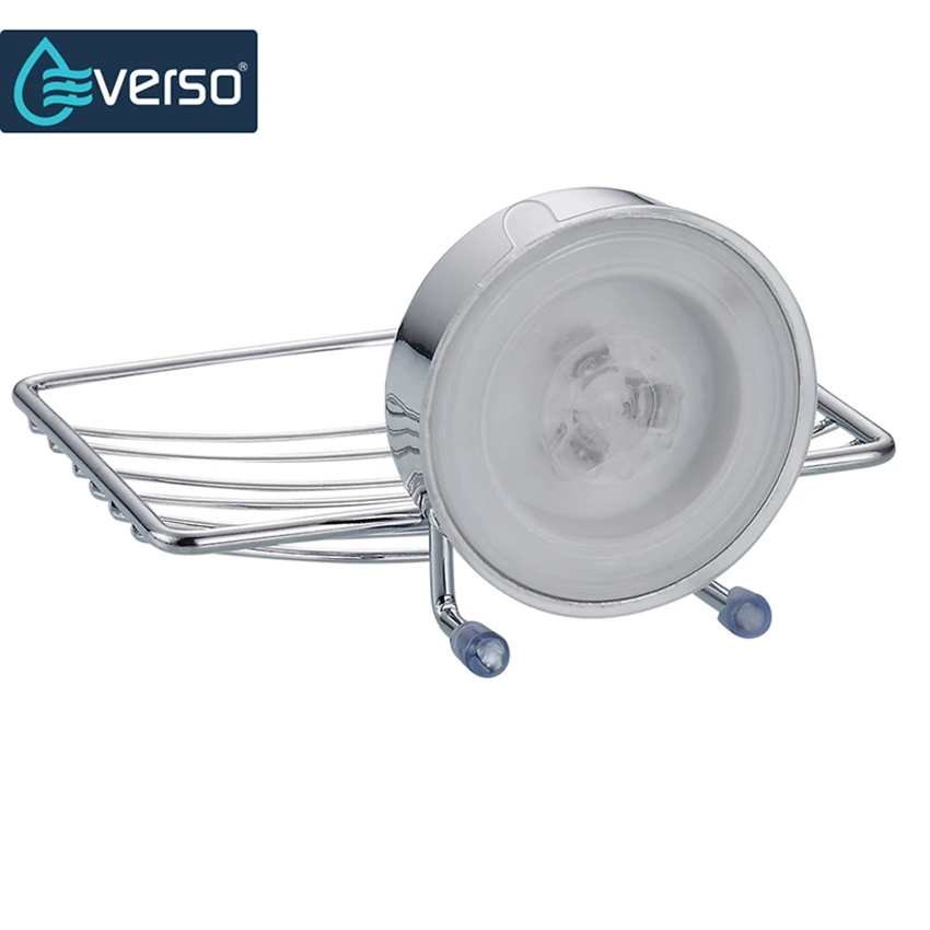 Настенный держатель для мыла из нержавеющей стали с присоской настенное