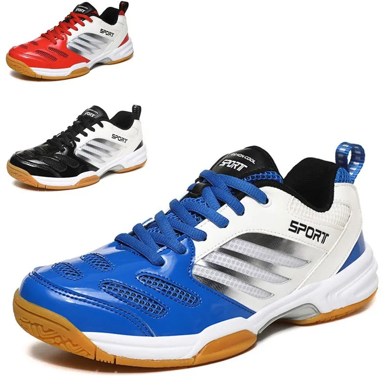 

Professional Volleyball Shoes For Men Women Anti Slip Indoor Sport Training Sneakers Damping Badminton Tennis Shoes Big Size