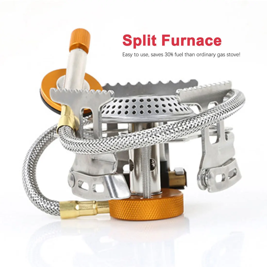 

3500W Folding Gas Stove Split Stove Cooker Outdoor Camping Stove Portable Gas burner 3-5 people Electronic ignition Hot Sale