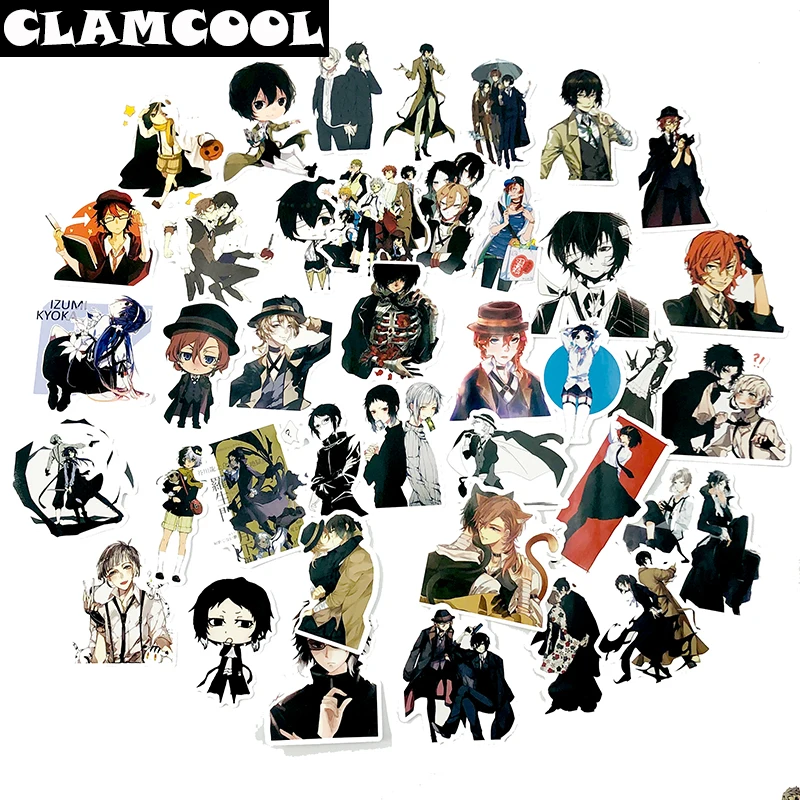 50 шт. японский классический анимация Единорог стикер собака для катания на