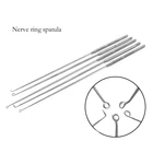 Циркулярный куретка, скобящее кольцо, из нержавеющей стали, нейрологические и микроскопические инструменты для мозга, тип круглого и тупого края