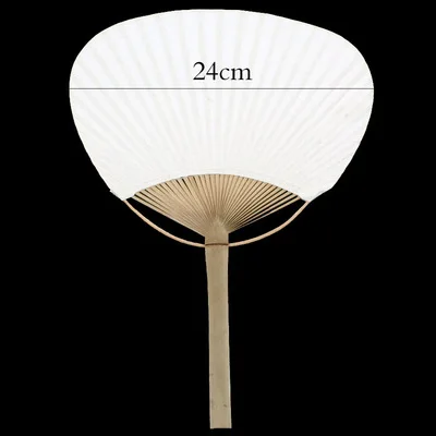 500pcs Customized Chic Paper Hand Fans with Bamboo Frame and Handle Wedding Party Favors Gifts Paddle Fan Spanish | Дом и сад