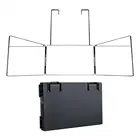 Трехслойное зеркало для макияжа, реалистичное отражение, легкое хранение, АБС-пластик, трехслойное зеркало с поворотом на 360 градусов для женщин, подарок