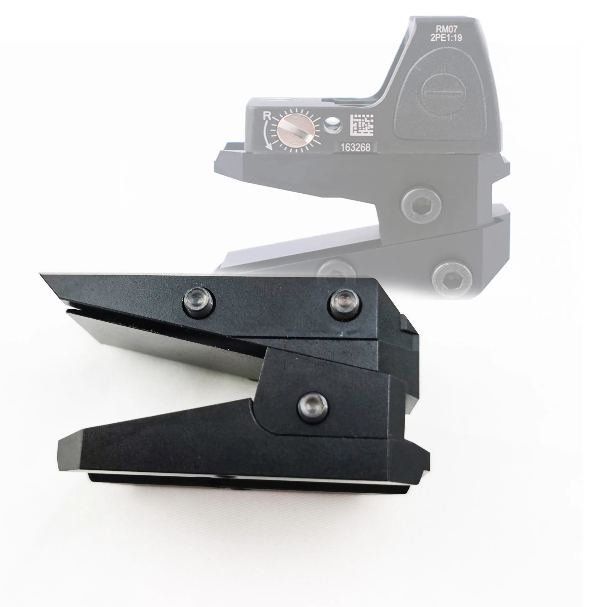

Tactical Adjustable Height Slide Red Dot Mount Adapter Riser Sight Mount for Hunting T1 T2 /Aimpoint T-1 T-2 /MRO/RMR/Holosun