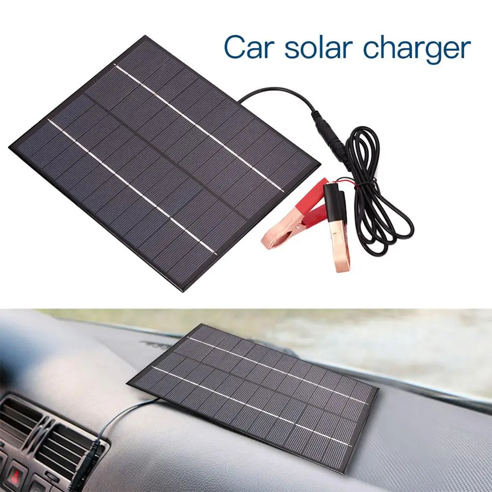 5.5W12V солнечная панель power Bank DIY Солнечное зарядное устройство водонепроницаемый