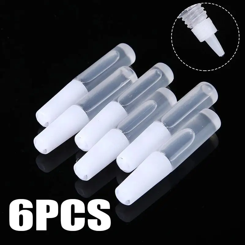 

6pcs Professional Cross Stitch Diamond Painting Glue Home DIY Crafts Tools White Embroidery Glue for Artwork Craftwork
