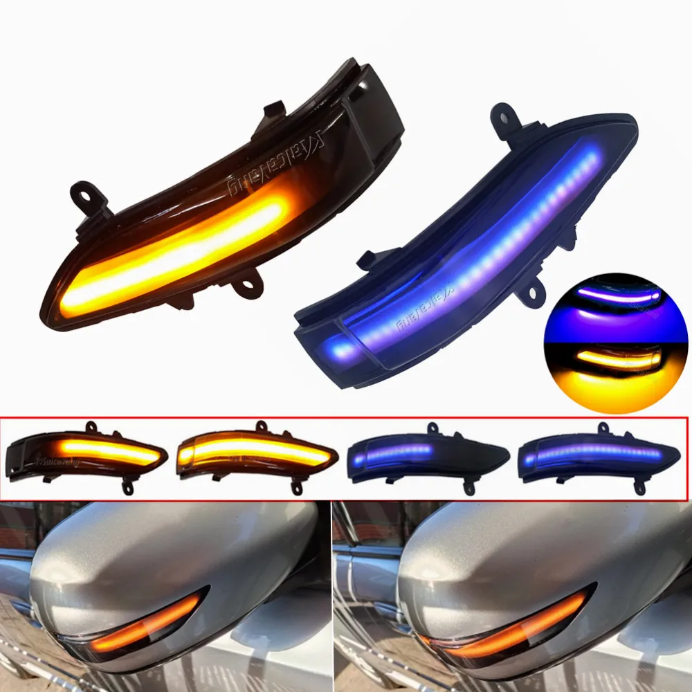 

2 Pieces Dynamic Blinker Side Mirror Indicator LED Turn Signal Light For Subaru Forester Outback Legacy Tribeca Impreza wrx sti