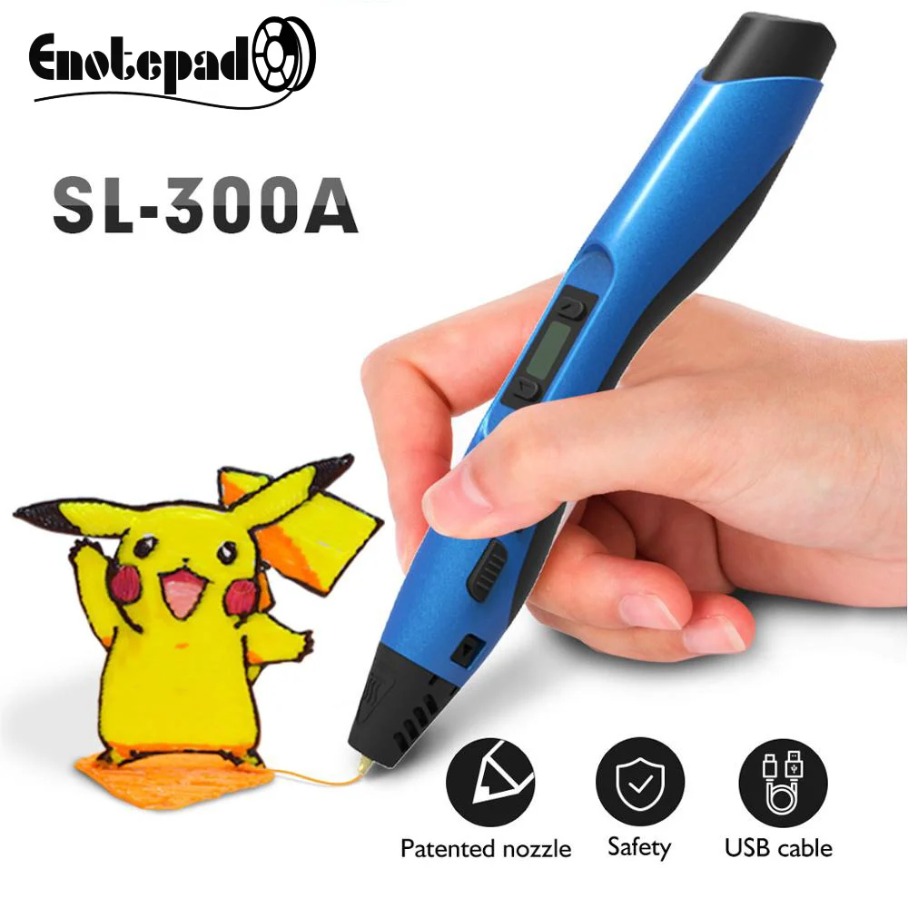 SUNLU 3D ручка Sl 300A каракули Профессиональный Printeing карандаши для детей рисунок