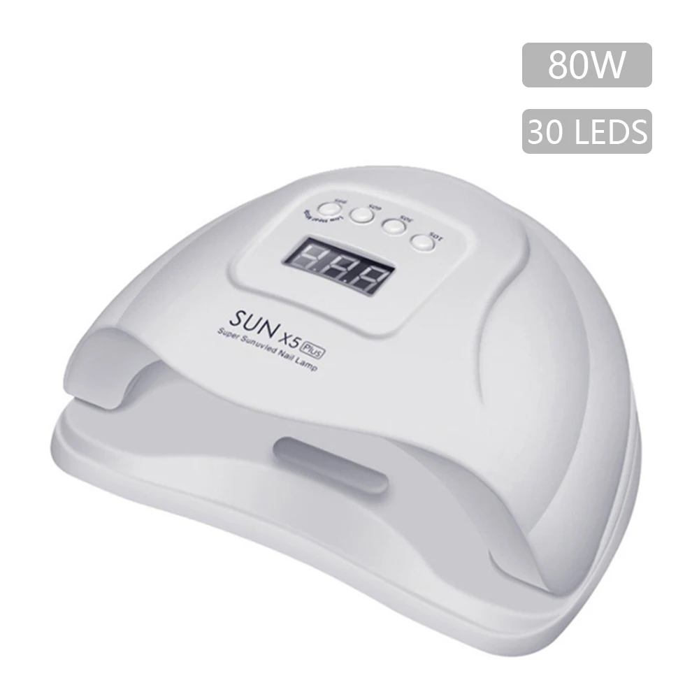 SUNX5plus лампа для ногтей с 36 светодиодный УФ-лампой всех гелей лак 80 Вт СВЕТОДИОДНЫЙ