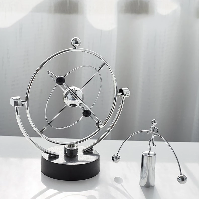 Newton Balls Cradle Balance Ball Ornaments Metal Newtons Pendulum Tumbler Desktop Toy Home Decoration Accessories Craft | Дом и сад