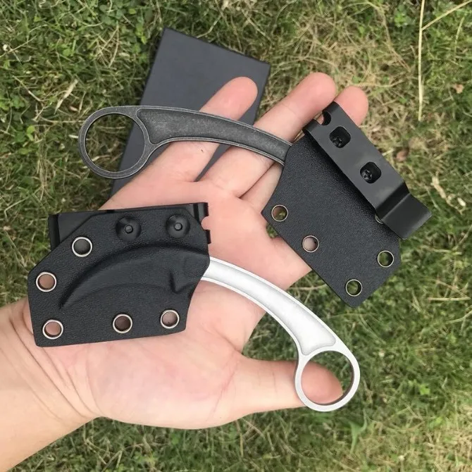 KKWOLF Полный Тан охотничьи ножи Ножи CS GO Karambit практика Тактический карман тренер