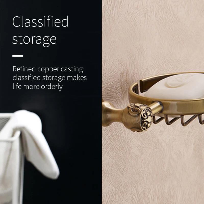 

LTJ античный латунный держатель для полотенец, вешалка для моющей ткани/полотенец, вешалка для полотенец, держатель для полотенец, экономия м...