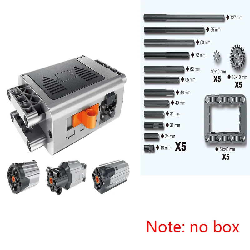 Technic Electric PF запчасти Средний XL Большие моторы Удлинительный шнур рулевое