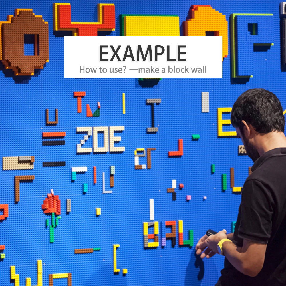 32*32 цветная Базовая пластина персонаж куклы стенд для демонстрации DIY MOC базовые