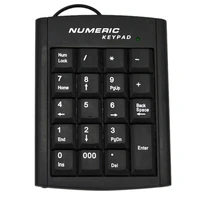 numeric keypad19 keys keyboard finance keypad usb does not support waterproof mini keyboard for laptoppc