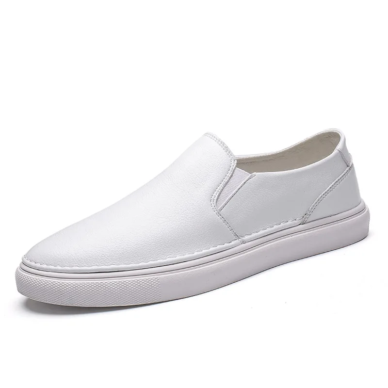 

Mens Leather Flats Black Driving Moccasins Summer Slip On Men's Footwear Brand Casual Driving Shoes