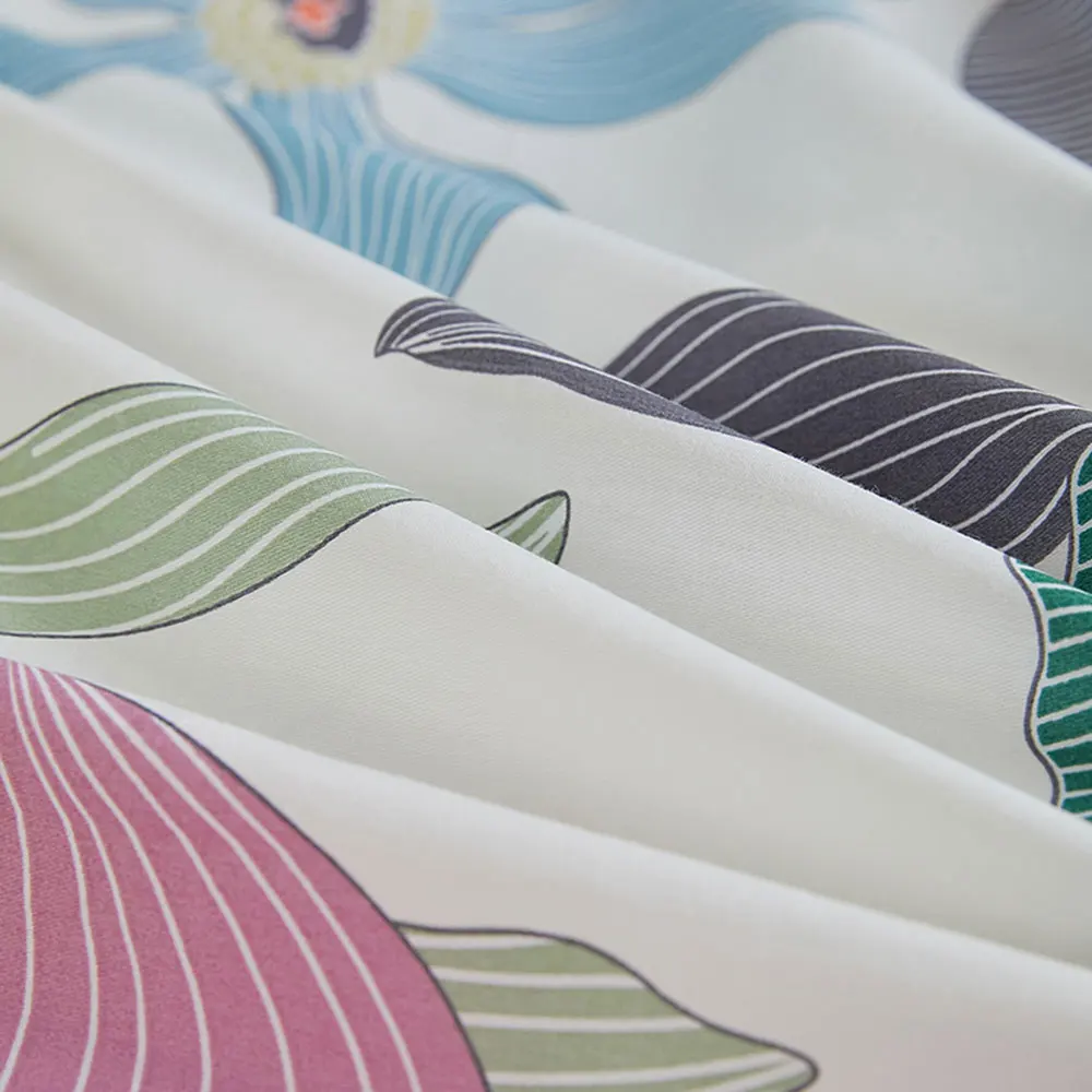 svetanya 1 piece duvet cover with zipper 100 cotton quilt or comforter or blanket case pastoral printing free global shipping