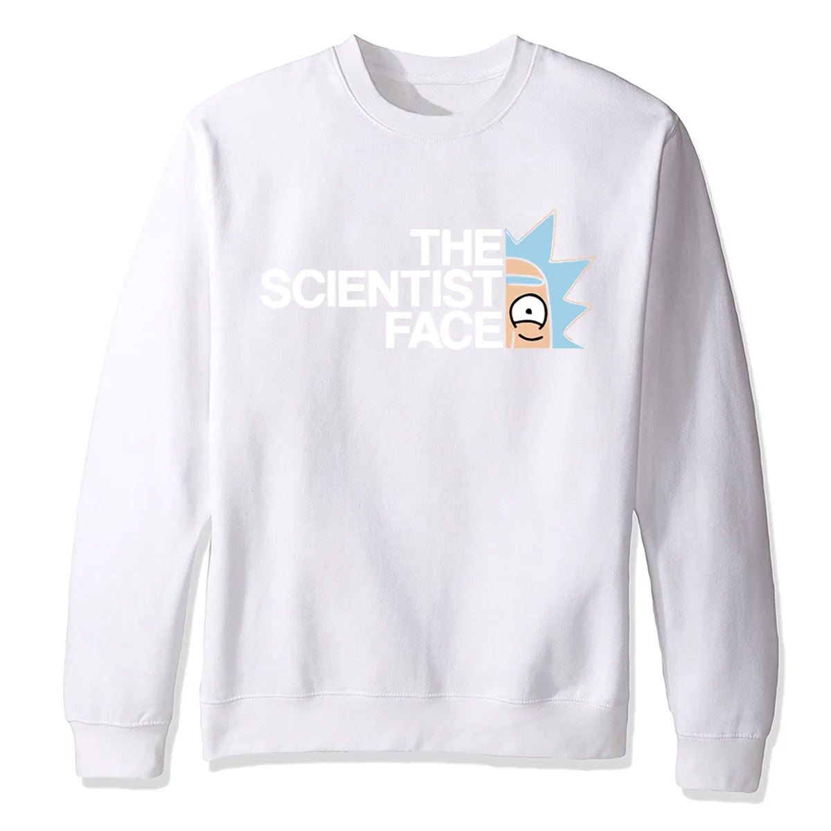 Рик Морти модные толстовки с капюшоном The Science Face аниме ТВ Рик и Морти пуловер Повседневная весенне-осенняя одежда мужские топы - Цвет: white 6