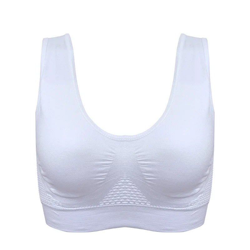 

Bras For Women Plus Size Seamless Bra Cotton Breathable Underwear Wireless With Pads Push Up Bra Plus Size