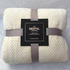 Зимнее мягкое теплое флисовое одеяло для кровати с большой сеткой, фланелевые одеяла, толстые дышащие для кроватей, пледы, домашний текстиль, A40