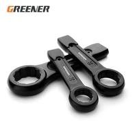 greener 24 85mm heavy plum wrenches single headed box end wrench percussion ring spanner knockable plum spanners 1pcs