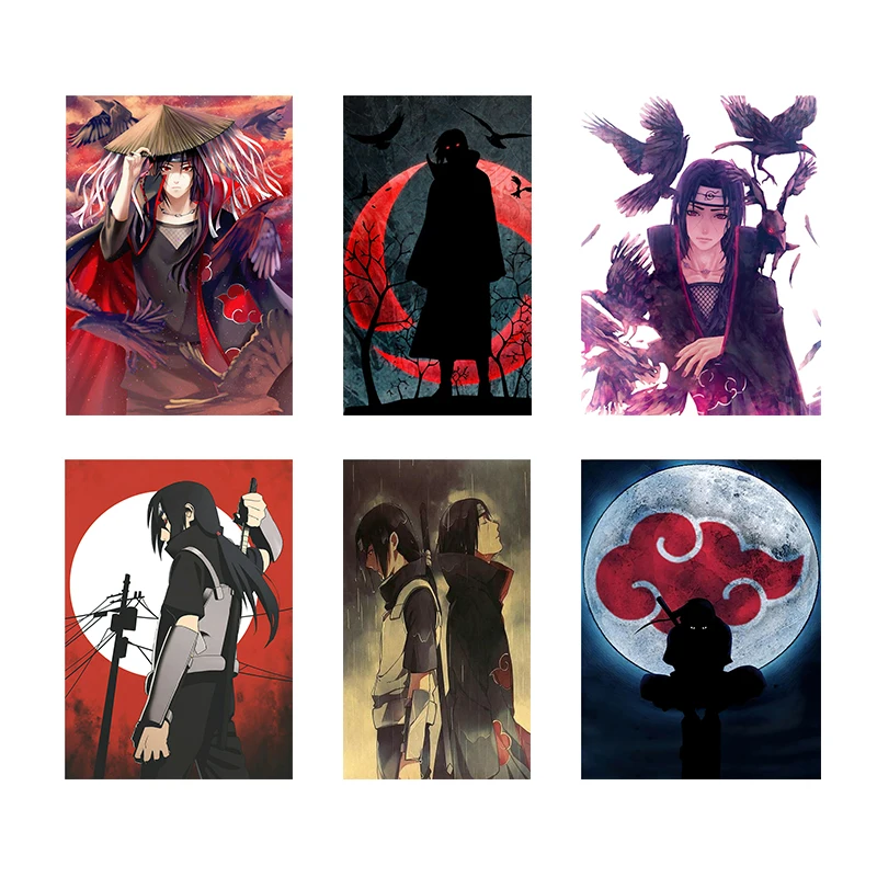 

Modern Classic Anime Naruto Uchiha Sasuke Poster Canvas Painting Mural Wall Picture Child Bedroom Living Room Home Decoration