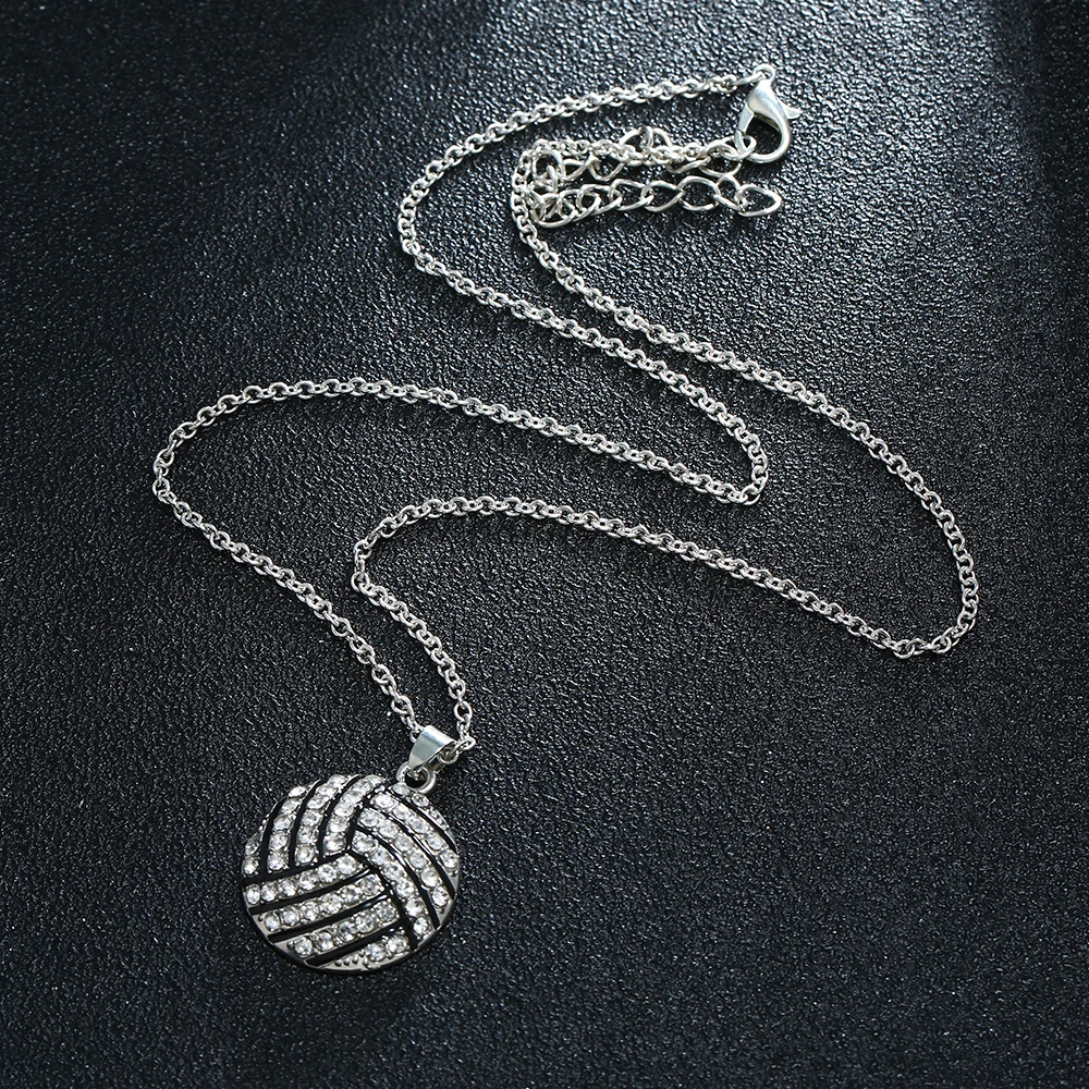 Унисекс Спорт Хип-хоп ожерелье ювелирные изделия 2020 Новая мода Кристалл Стразы