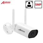 ANRAN 5MP IP камера WIFI камера безопасности 1920P камера наружного наблюдения камера видеонаблюдения двухсторонняя аудио Водонепроницаемая камера ночного видения приложение