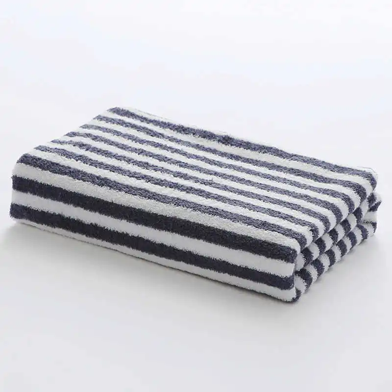 3 шт./компл. набор полотенец для ванной комнаты 100% полосатые банные полотенца и 2